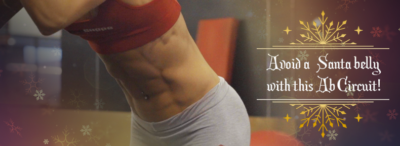 Avoid a "Santa Belly" with this Ab Circuit