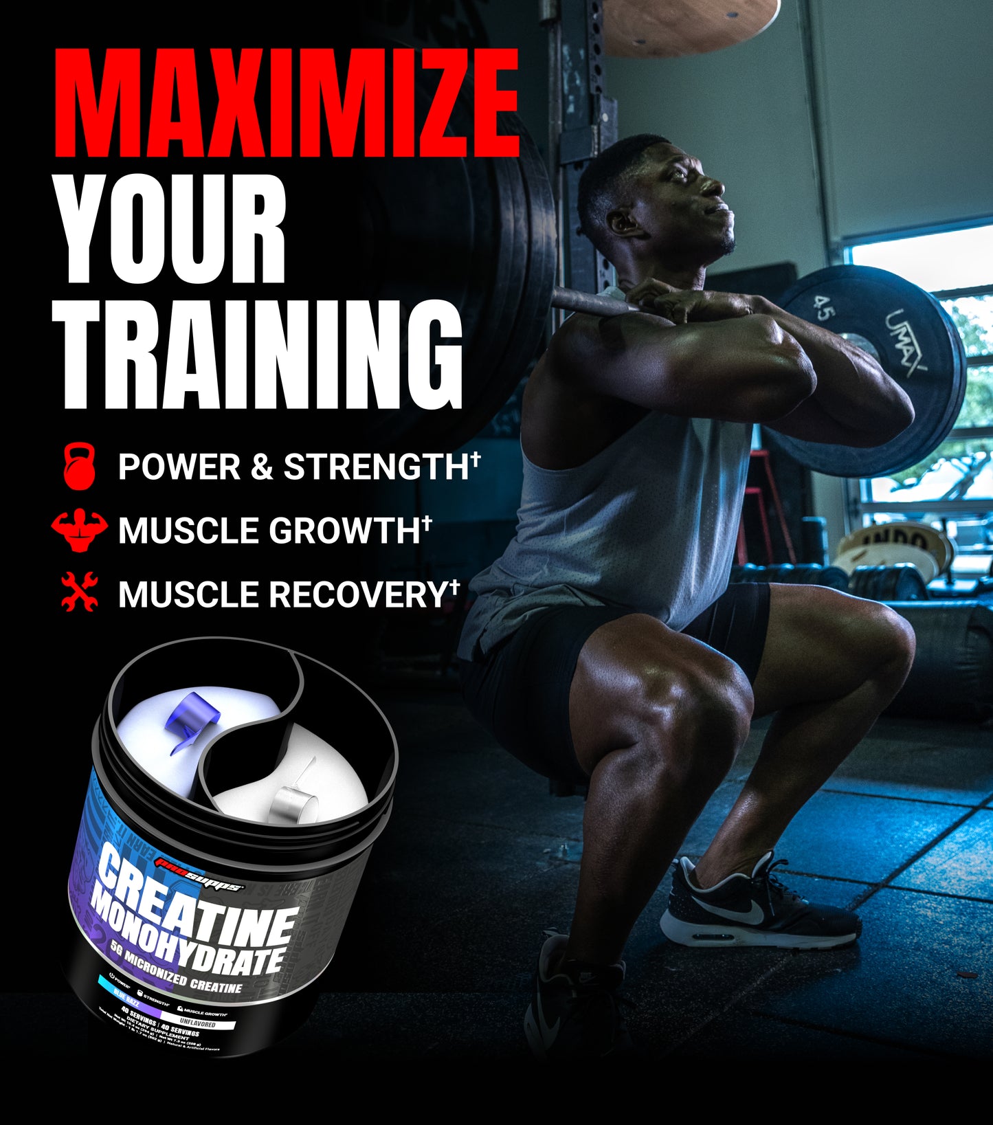 Creatine Monohydrate Dual Tub