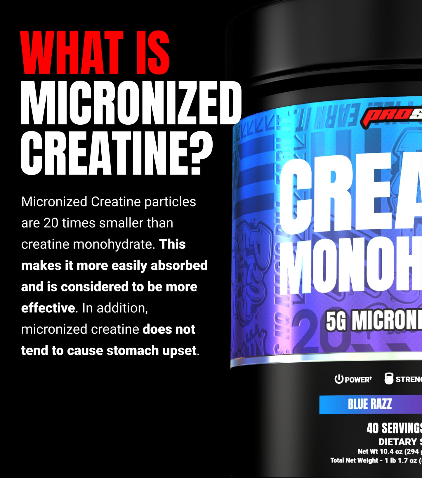 Creatine Monohydrate Dual Tub
