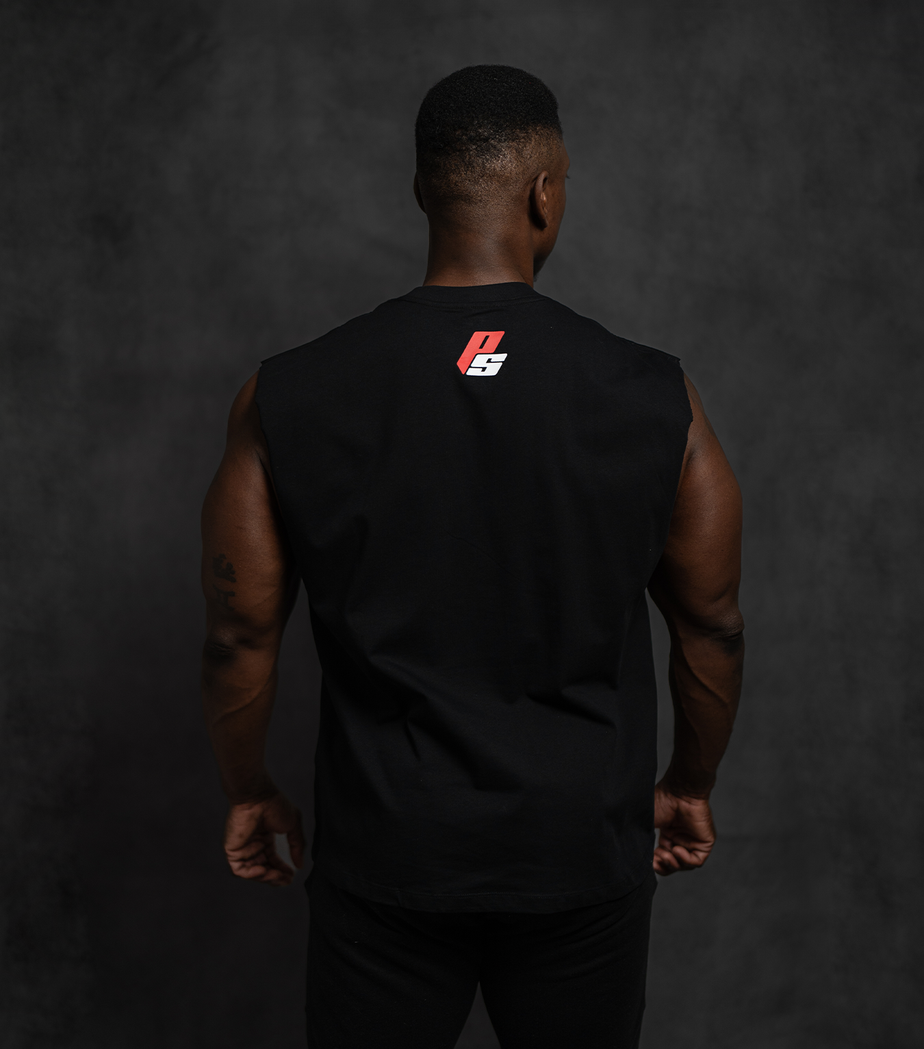 HYDE Oversized Sleeveless Tee - Black