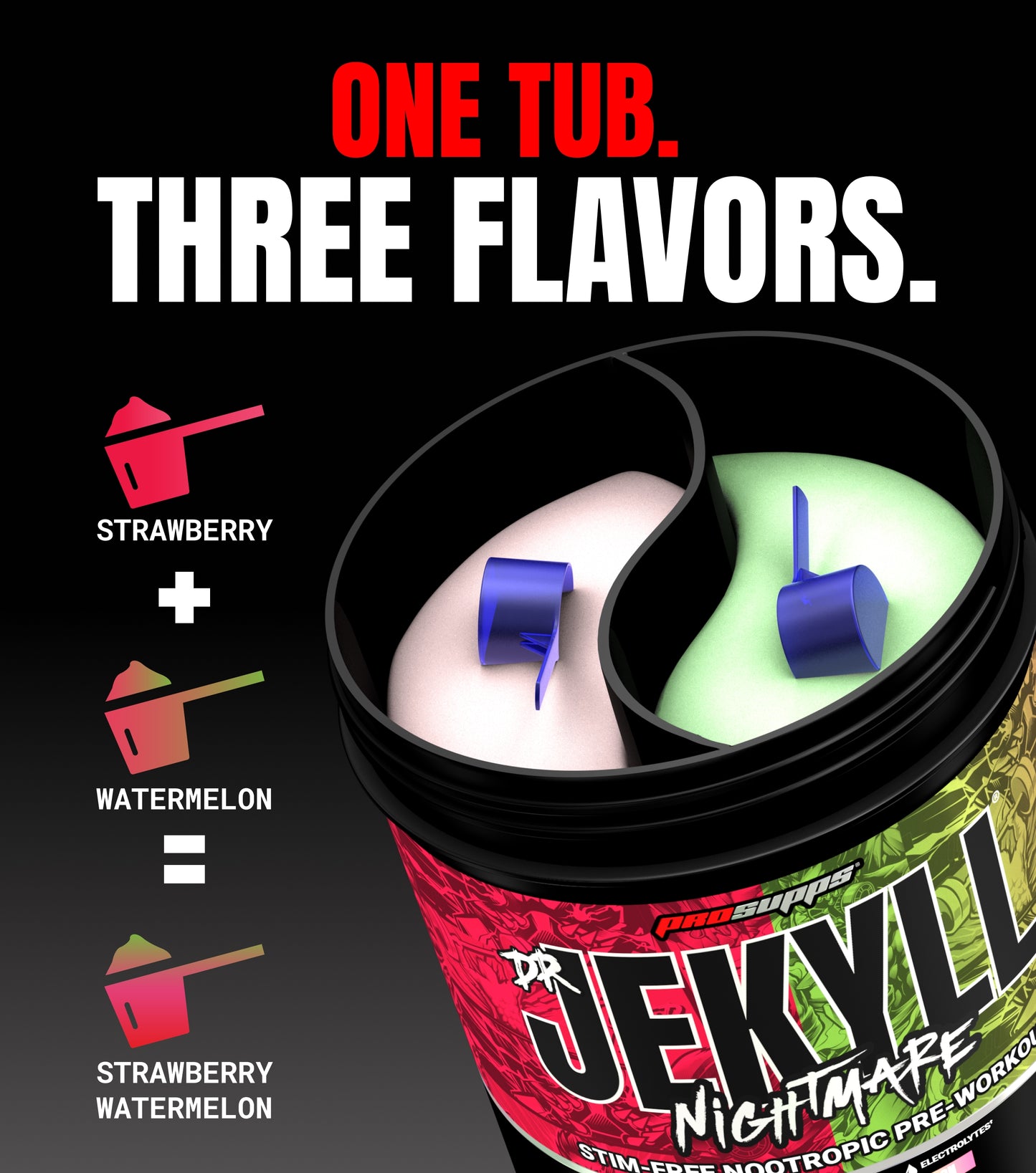 Dr. Jekyll Nightmare Dual Tub