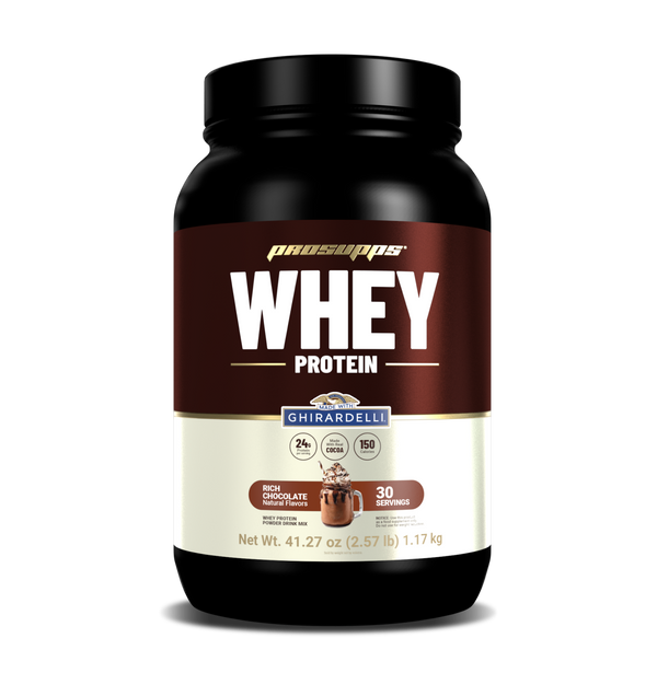 ProSupps Whey Protein Featuring Premium Ghirardelli® Cocoa