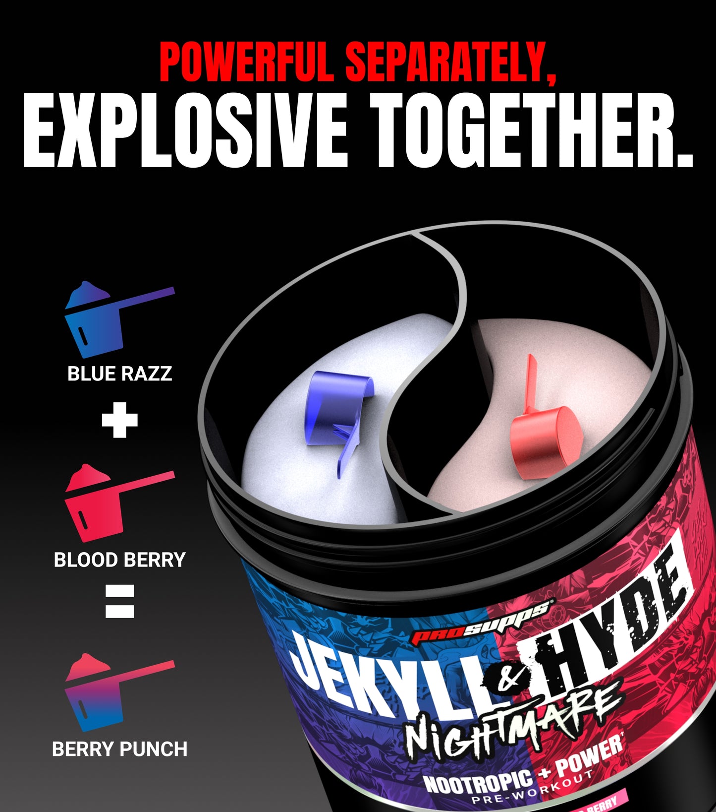 JEKYLL & HYDE Nightmare Dual Tub