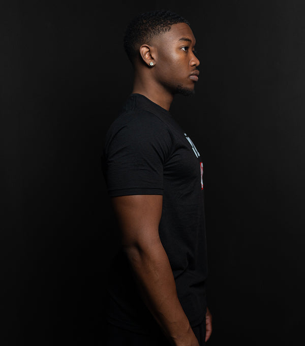 Master Both Fitted Tee - Black