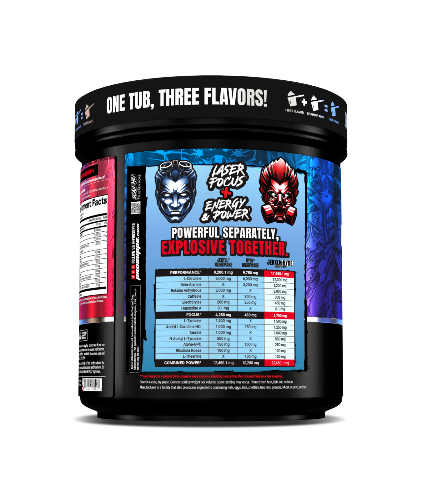 JEKYLL & HYDE Nightmare Dual Tub