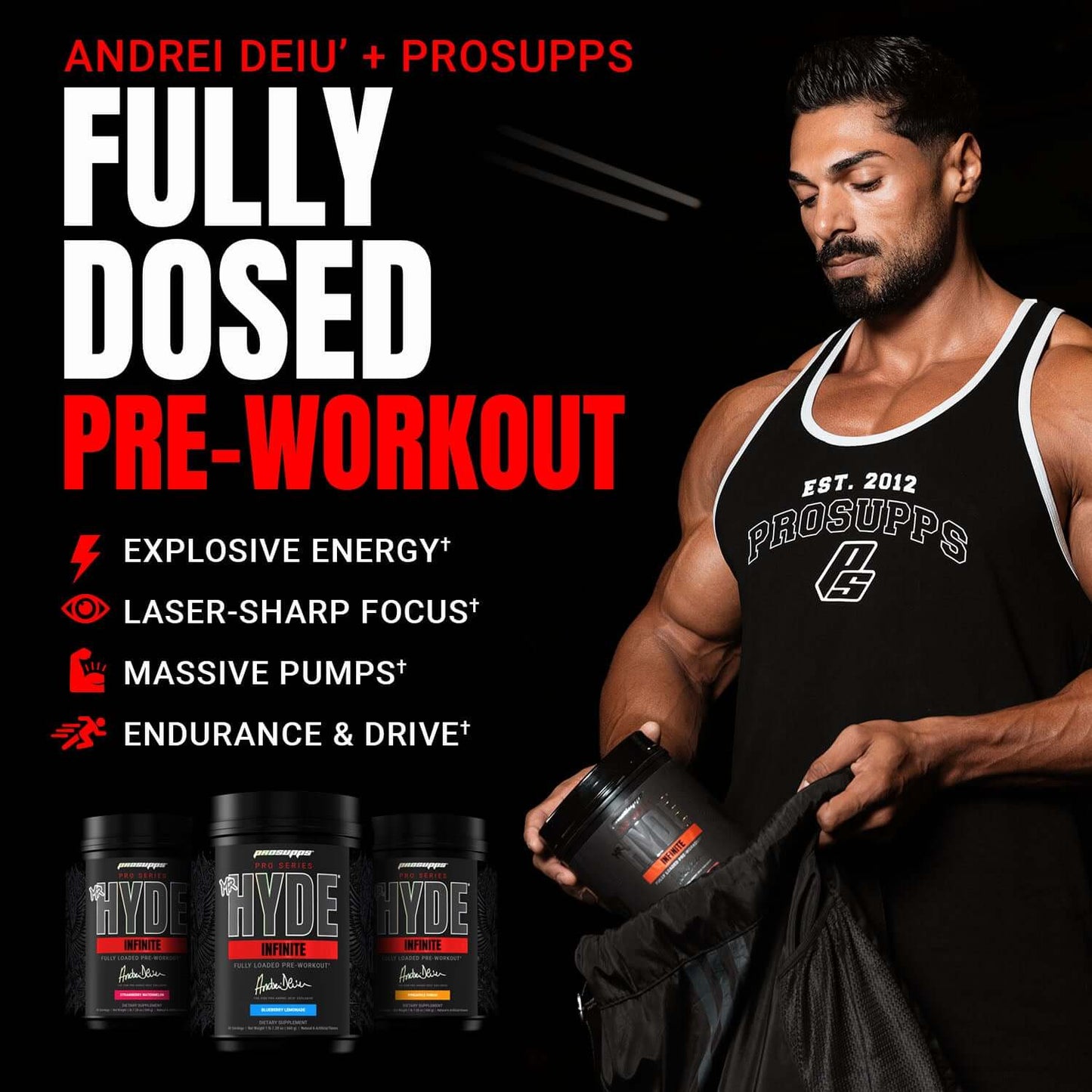 Mr. HYDE Infinite Fully Dosed Pre-Workout