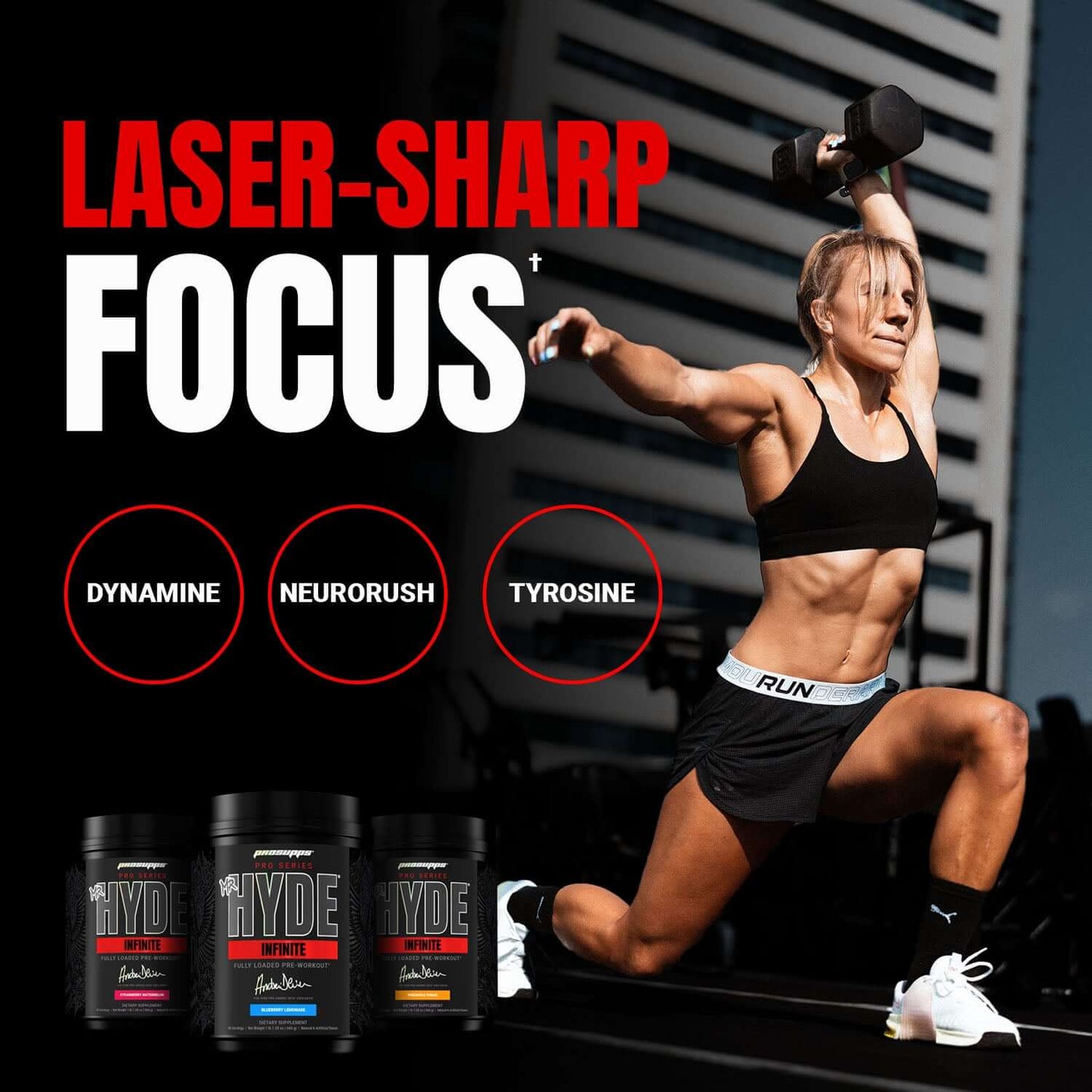 Mr. HYDE Infinite Fully Dosed Pre-Workout