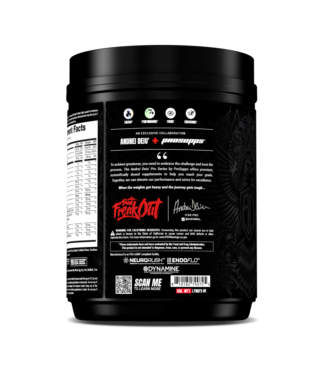 Mr. HYDE Infinite Fully Dosed Pre-Workout