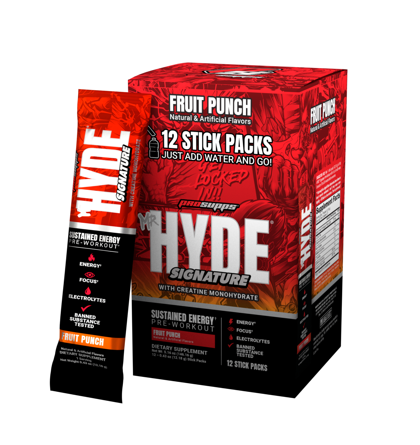 Mr. HYDE Signature On-The-Go 12 Sticks