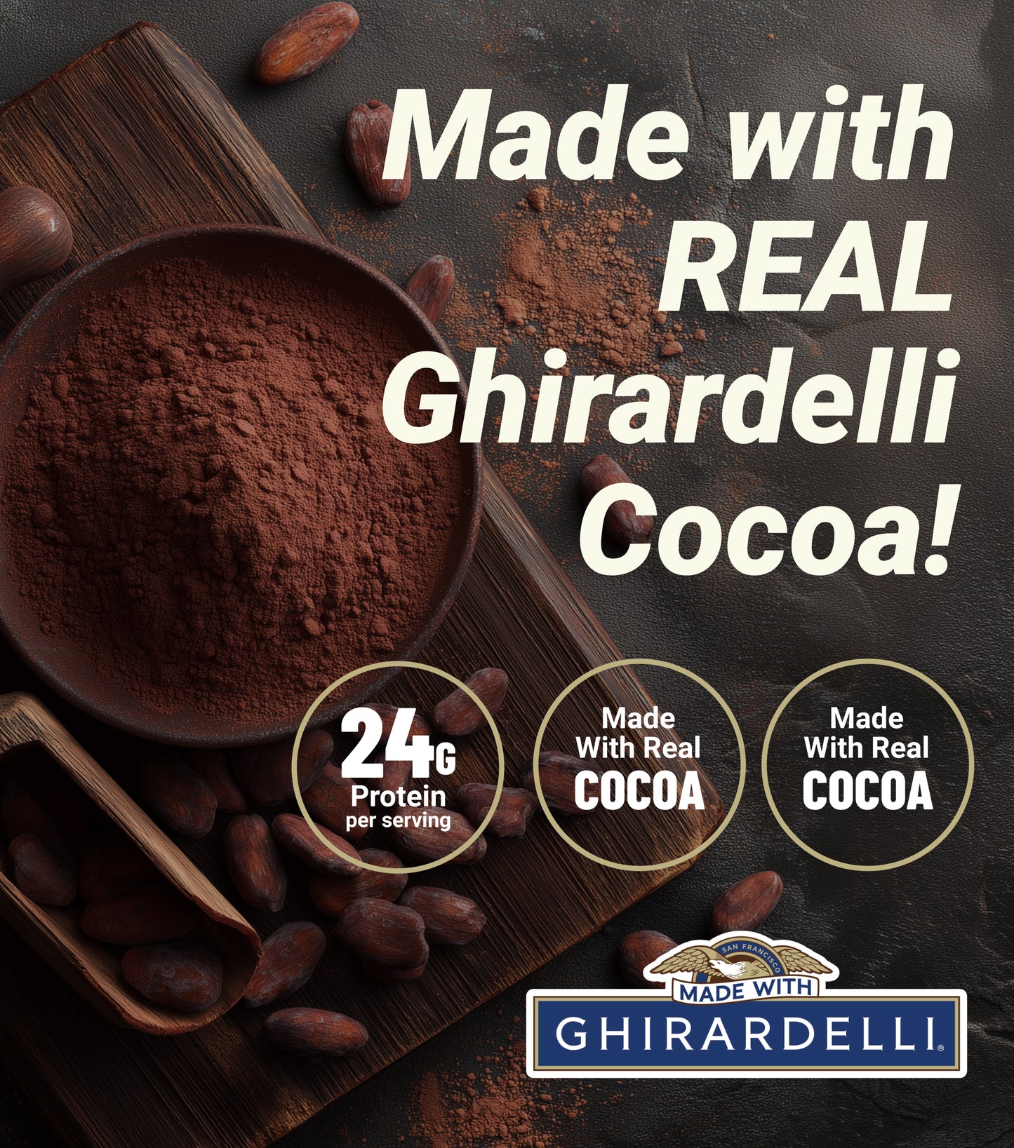 Ghirardelli x ProSupps Whey Protein