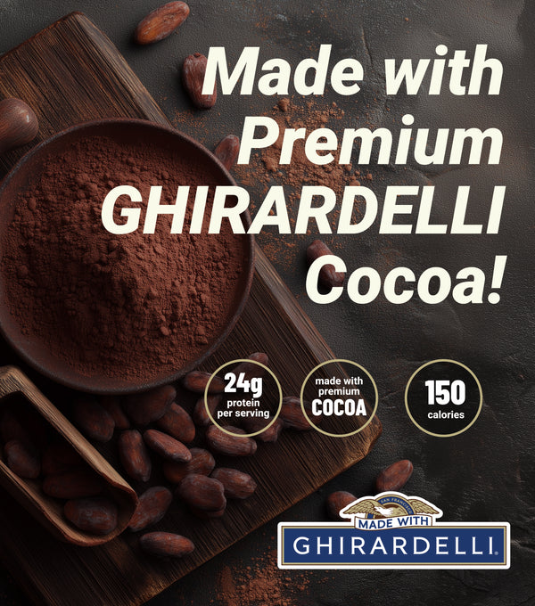ProSupps Whey Protein Featuring Premium Ghirardelli® Cocoa
