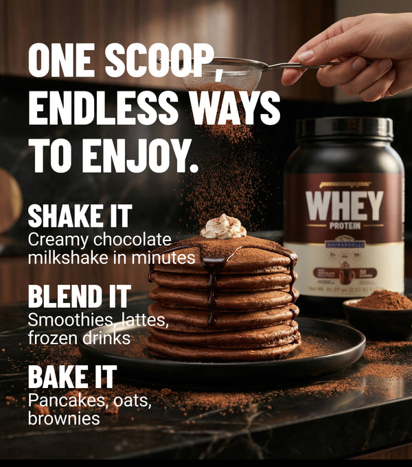 ProSupps Whey Protein Featuring Premium Ghirardelli® Cocoa