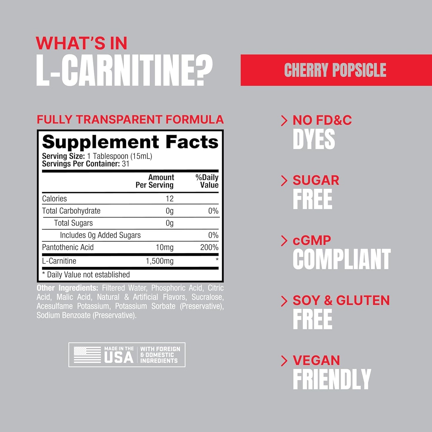 L-Carnitine 1500