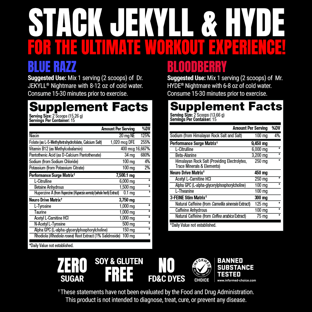 JEKYLL & HYDE Nightmare Dual Tub