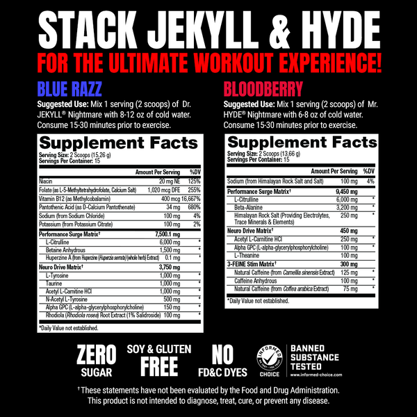 JEKYLL & HYDE Nightmare Dual Tub