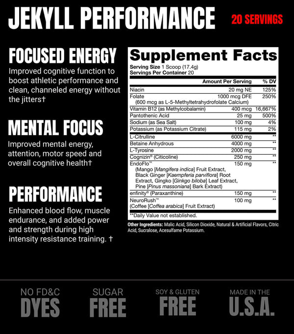 Dr. JEKYLL Pre-Workout