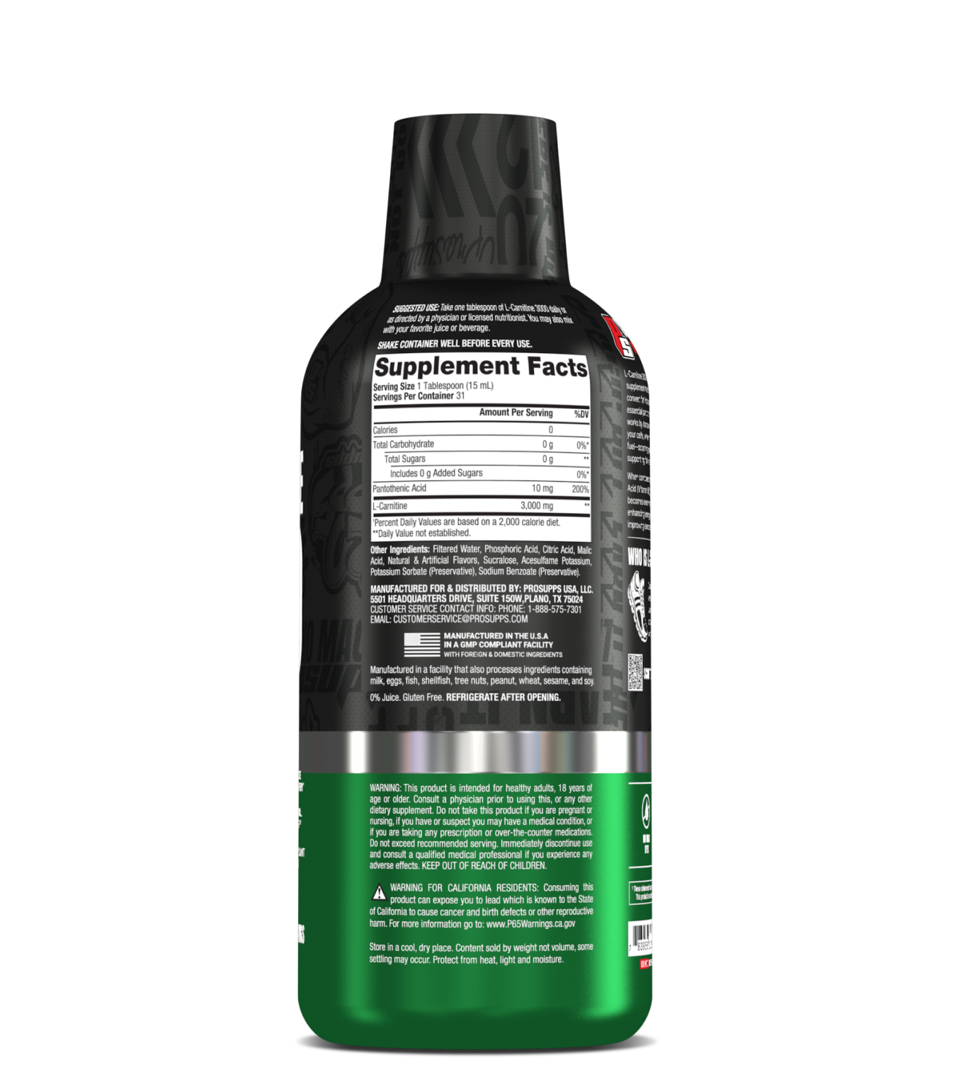 L-Carnitine ProSupps.com L-Carnitine ProSupps.com