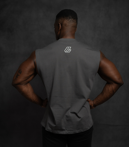 ProSupps Oversized Sleeveless Tee - Grey