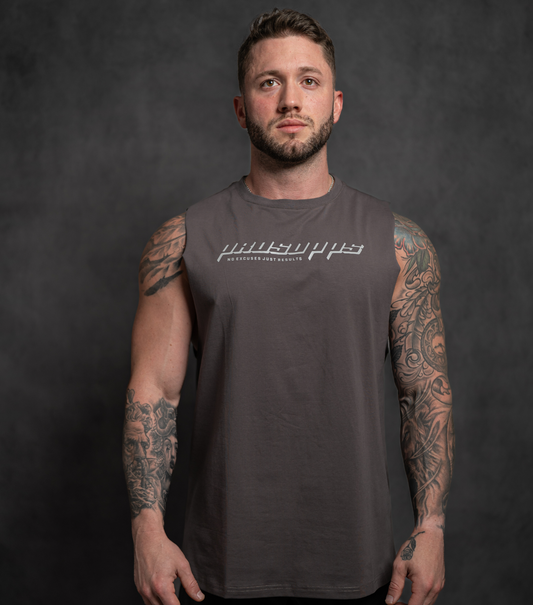 ProSupps 3D Cutoff Tank - Grey