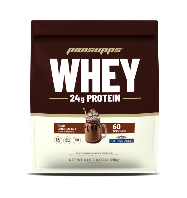 ProSupps Whey Protein Featuring Premium Ghirardelli® Cocoa