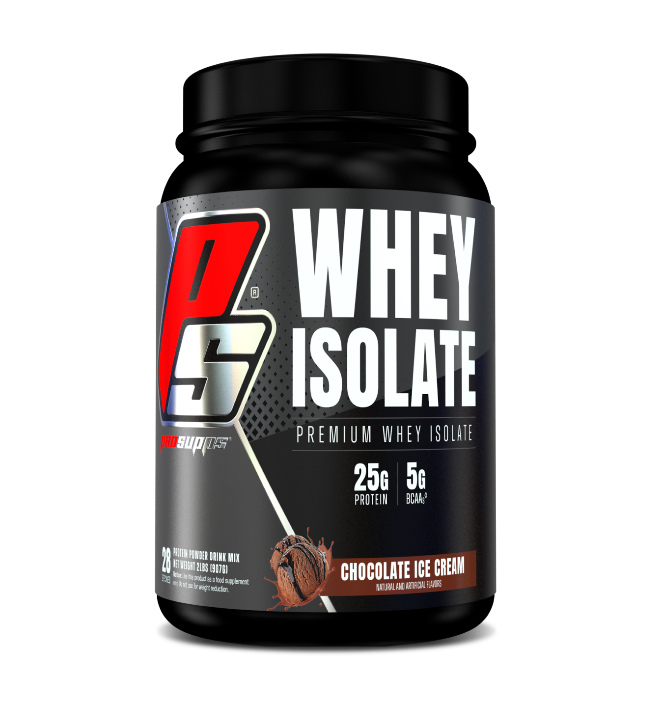 WHEY ISOLATE - Chocolate Ice Cream flavor protein powder by PROSUPPS