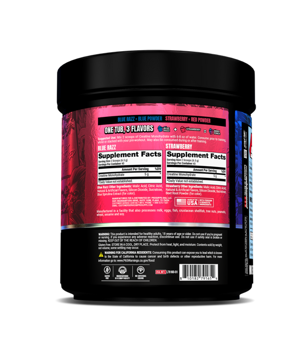 Creatine Monohydrate Dual Tub