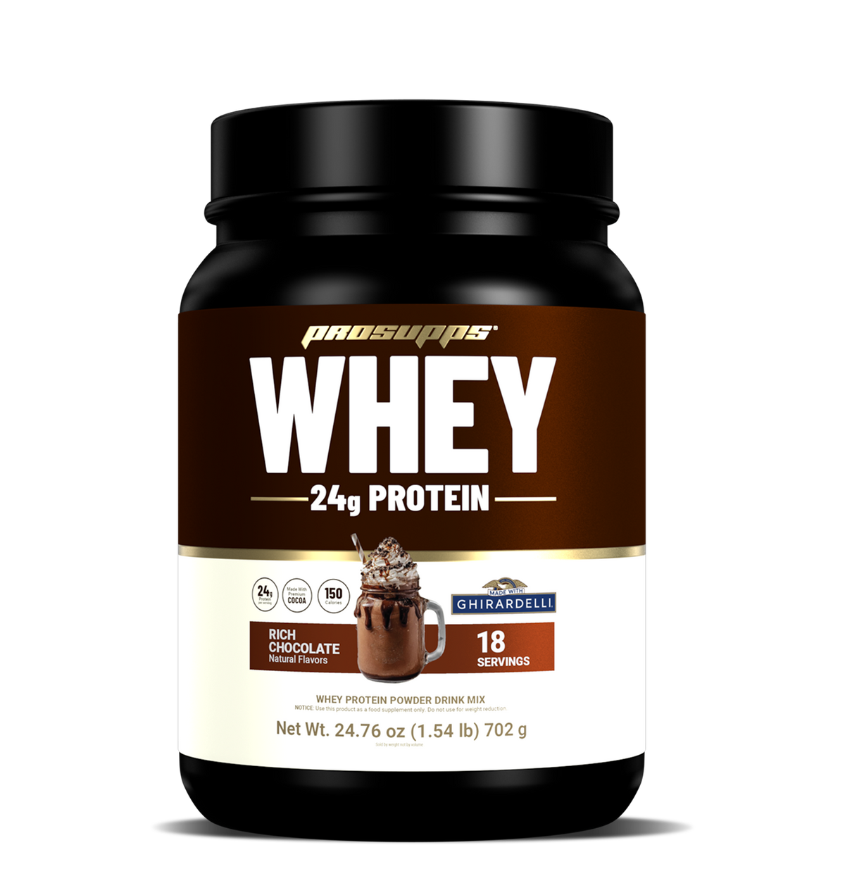 ProSupps Whey Protein Made With Ghirardelli®