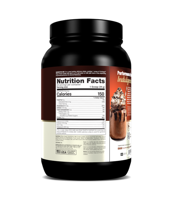 ProSupps Whey Protein Featuring Premium Ghirardelli® Cocoa
