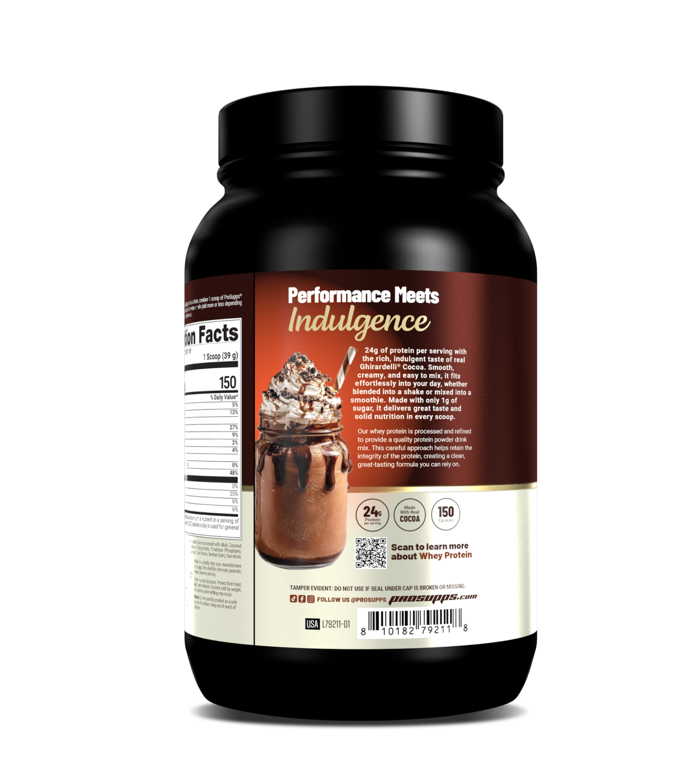 Ghirardelli x ProSupps Whey Protein