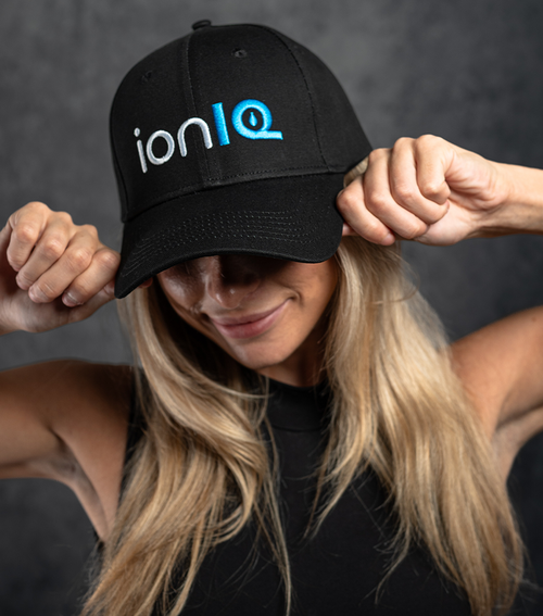 ionIQ Baseball Cap-Black