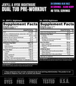 JEKYLL & HYDE Nightmare Dual Tub