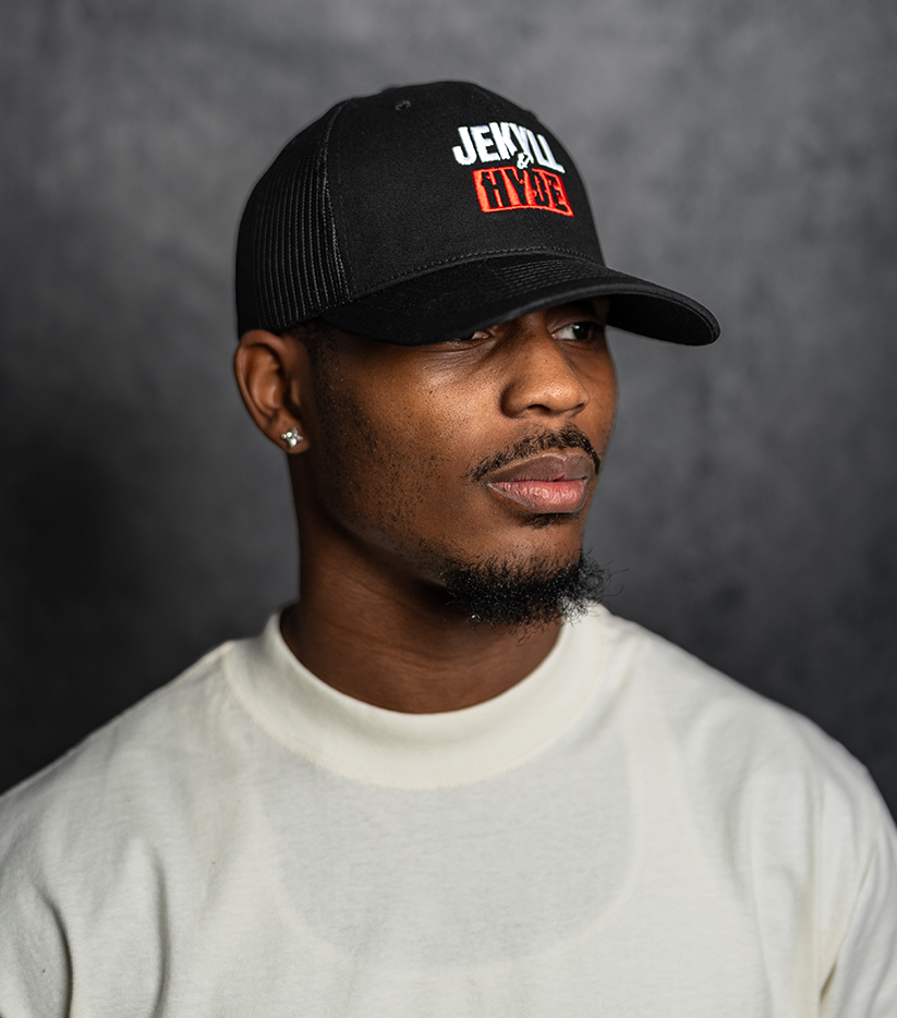 Jekyll & Hyde Trucker Hat-Black