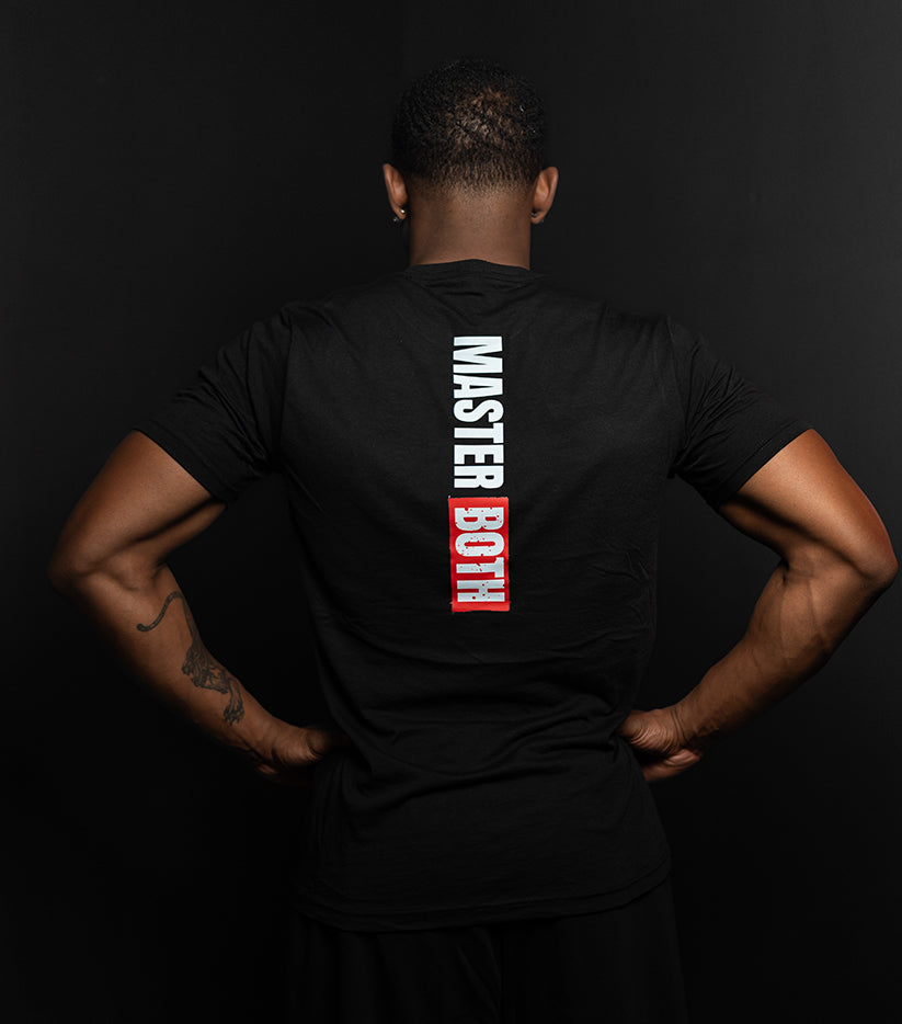 Master Both Fitted Tee - Black