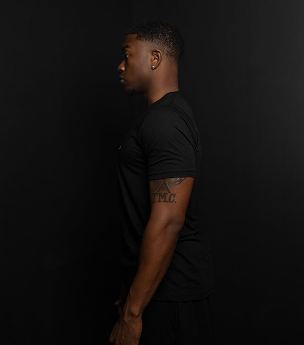Master Both Fitted Tee - Black