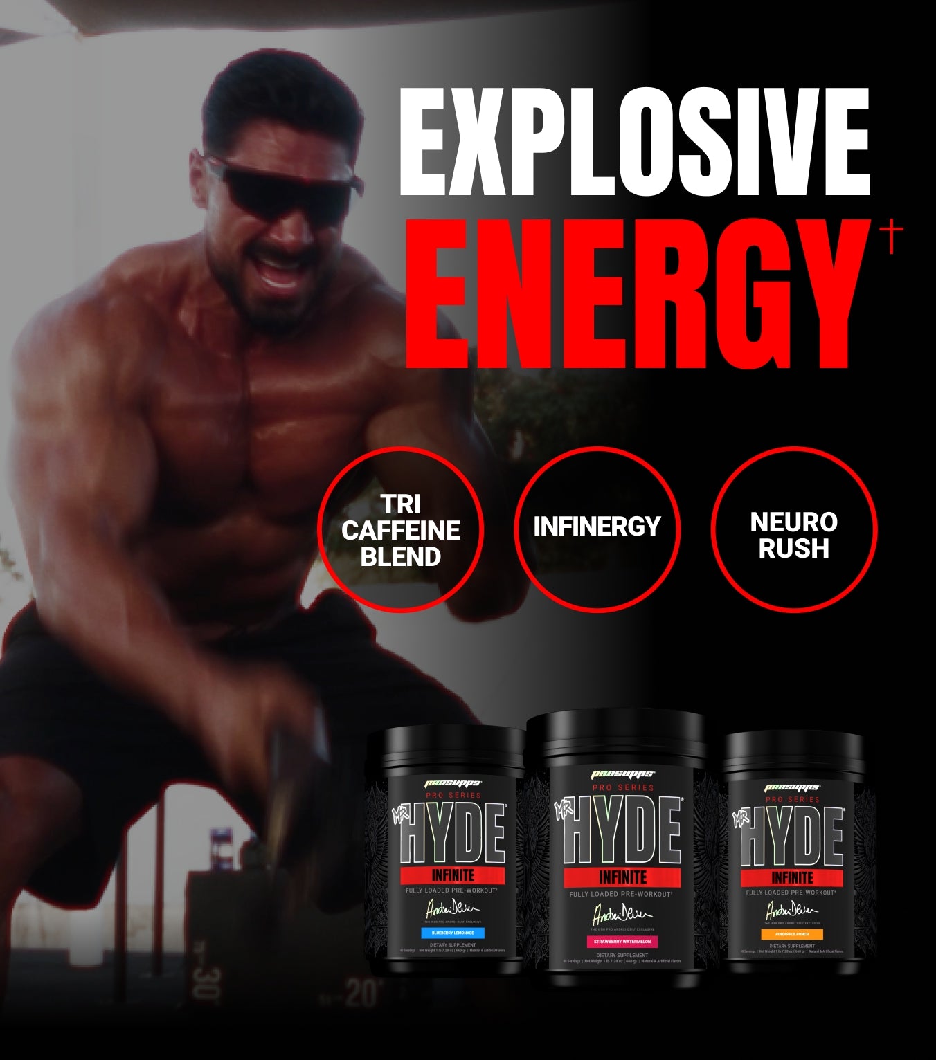 Mr. Hyde Infinite Fully Dosed Pre-Workout 1-Serve