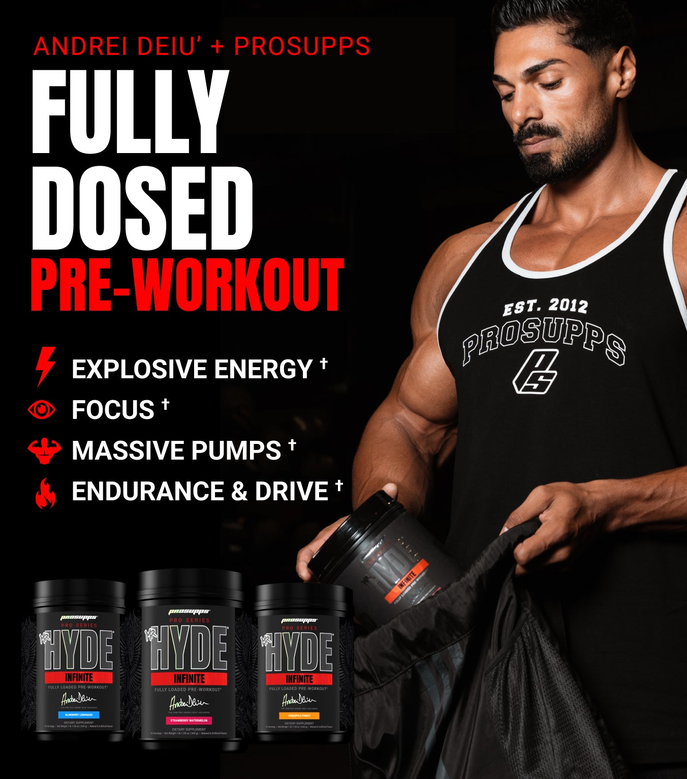 Mr. Hyde Infinite Fully Dosed Pre-Workout 1-Serve