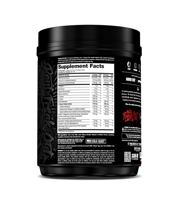 Pro Series Mr. HYDE Infinite Fully Dosed Pre-Workout