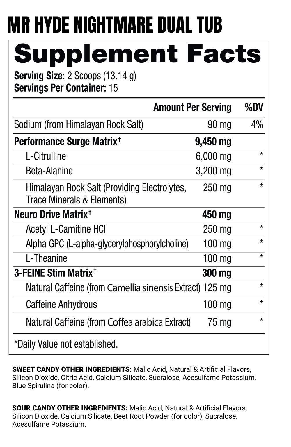Supplement Facts