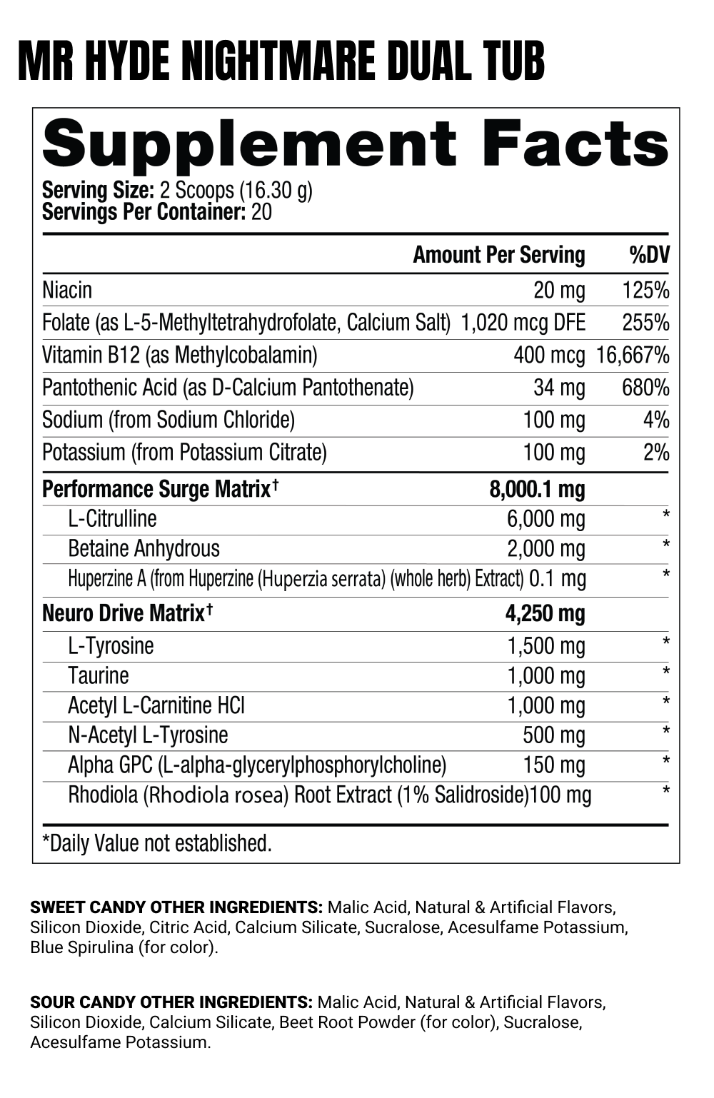 Supplement Facts