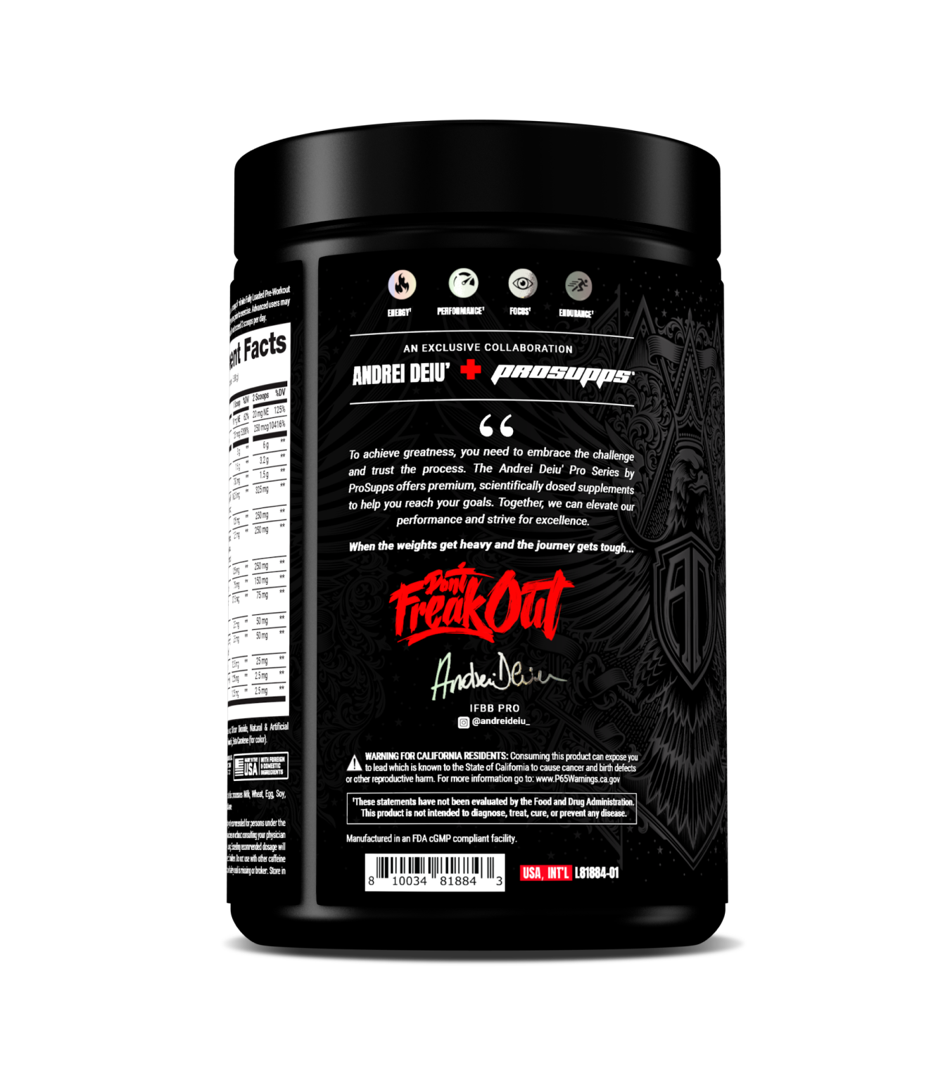 Pro Series Infinite Fully Loaded Pre-Workout