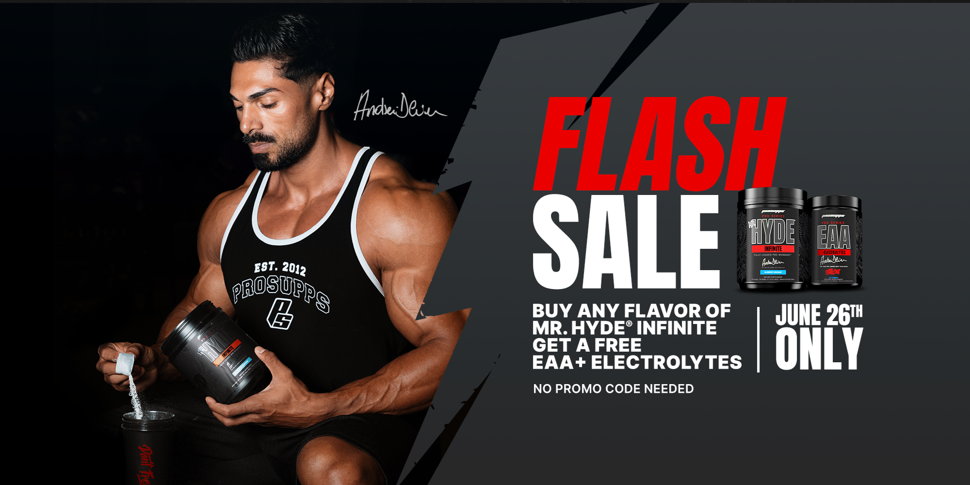 Flash Sale Buy any Flavor Mr. Hyde Infinite Get a FREE EAA+Electrolytes