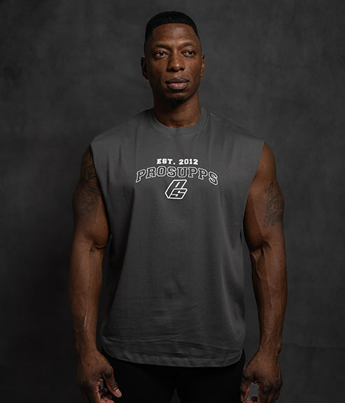 ProSupps Oversized Sleeveless Tee - Grey
